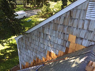 cedar shake siding installation