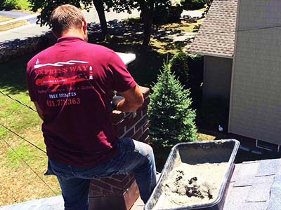 chimney cap install