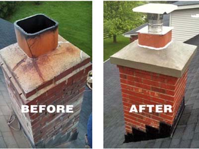 chimney cap install