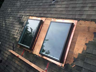 roof skylight installation