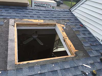 roof skylight installation