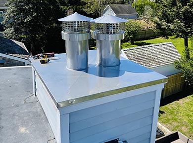 chimney cap repairs and fixes