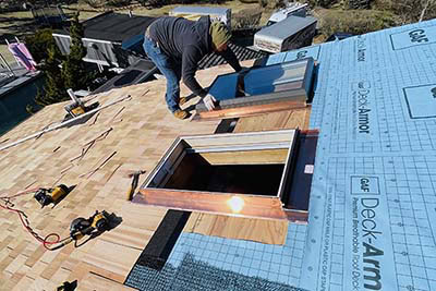 Skylight installation and repair Long Island New York