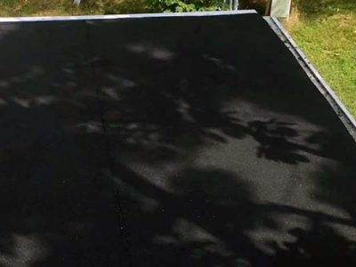 new home flat roofing